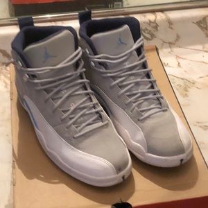 Air Jordan’s 12 gray white